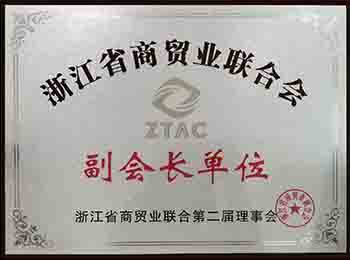 浙江省商貿(mào)業(yè)聯(lián)合會 副會長單位